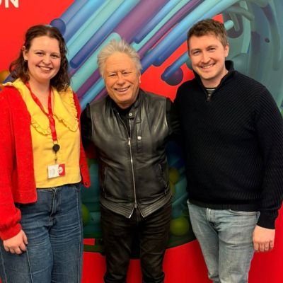 Conor McCarthy with Alan Menken